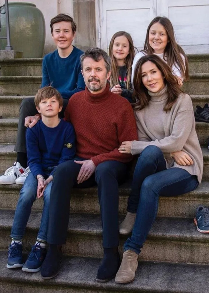 prince frederick and princess mary family