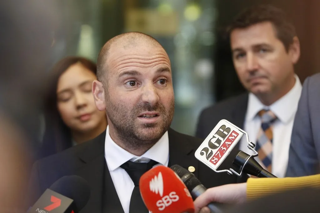 George Calombaris court