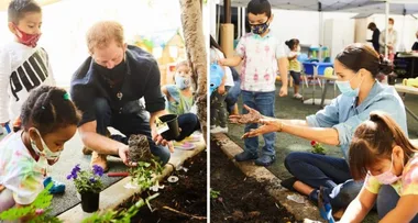 The hidden detail in new Meghan and Harry photos