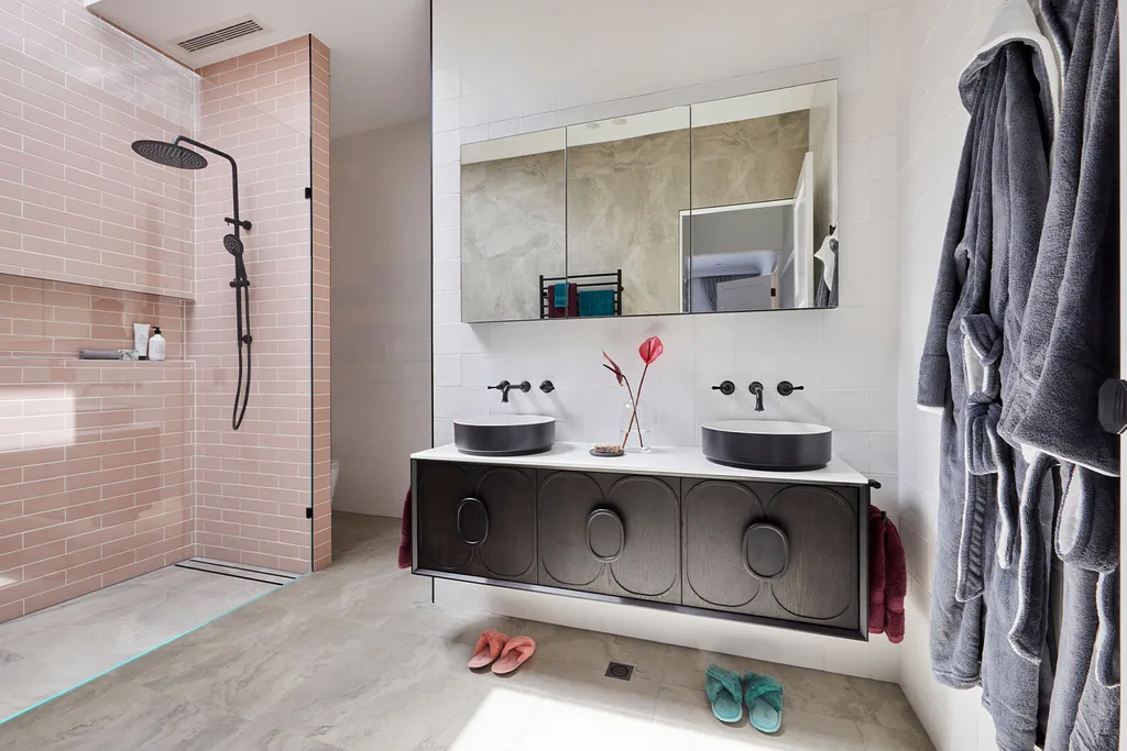 The Block ensuite
