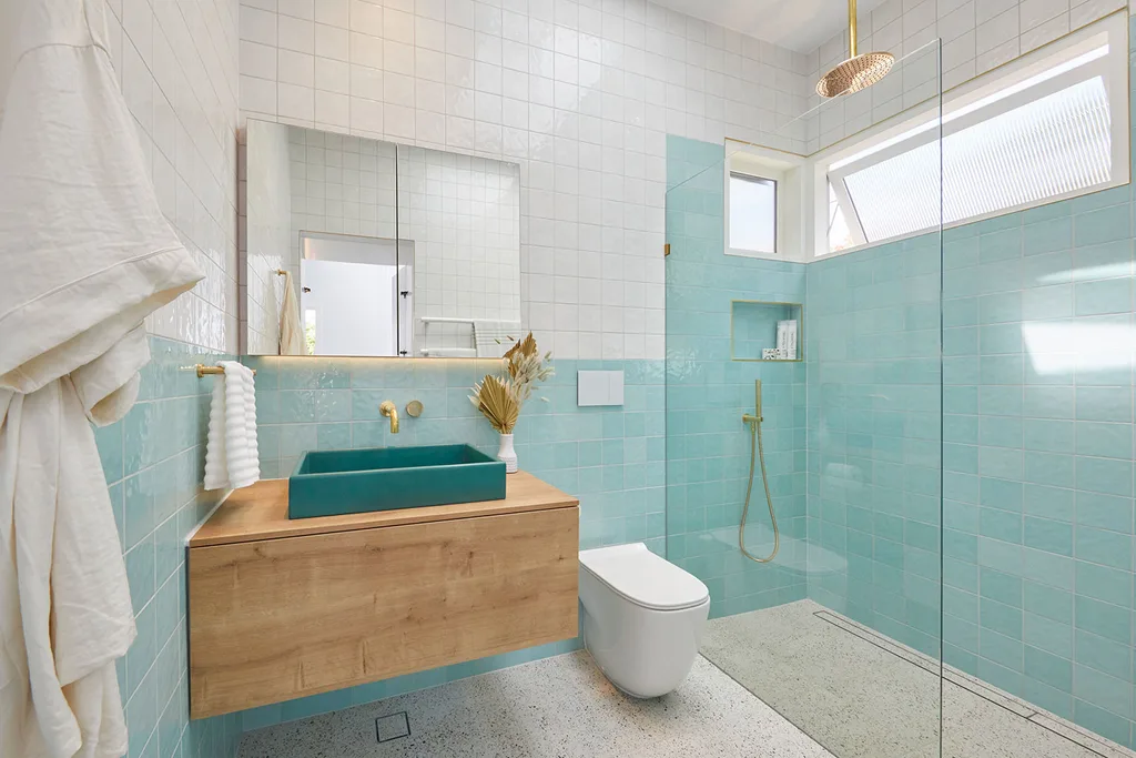 The Block ensuite