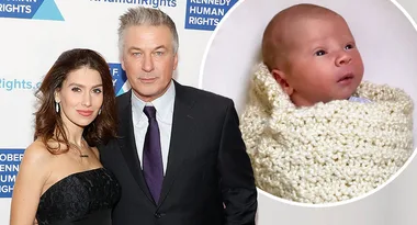Baby joy! Hilaria Baldwin shares sweet photo of her newborn