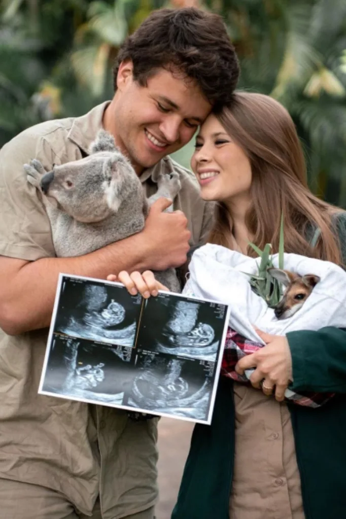 Bindi Irwin Chandler Powell ultrasound