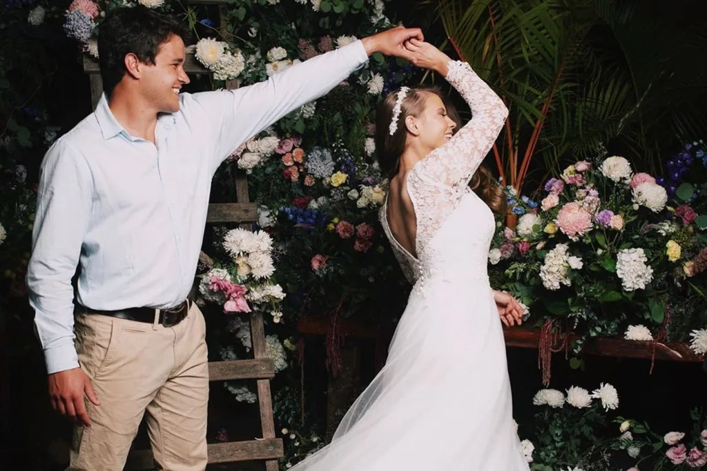 Bindi and Chandler wedding