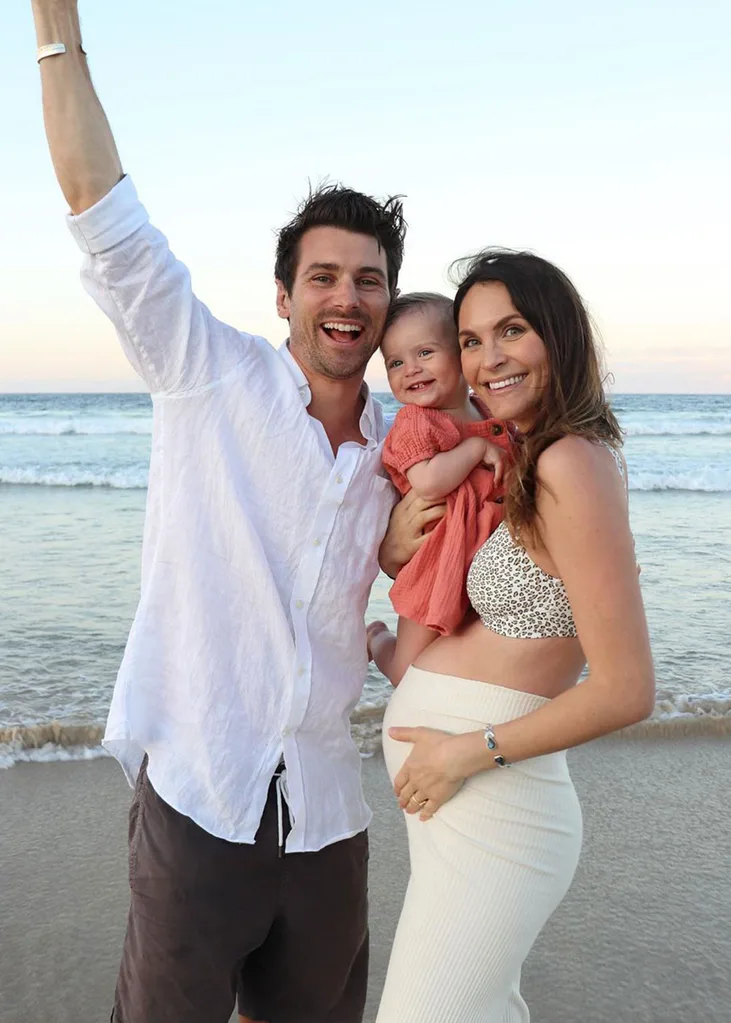 Matty J Laura Byrne baby 2
