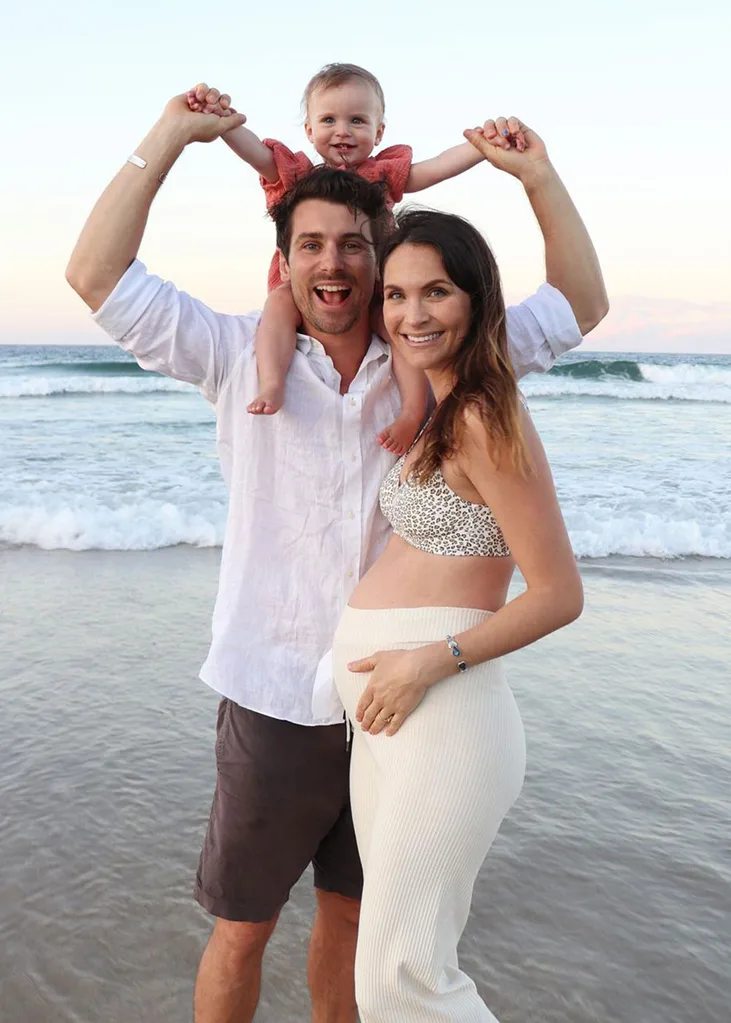 Matty J Laura Byrne baby 2