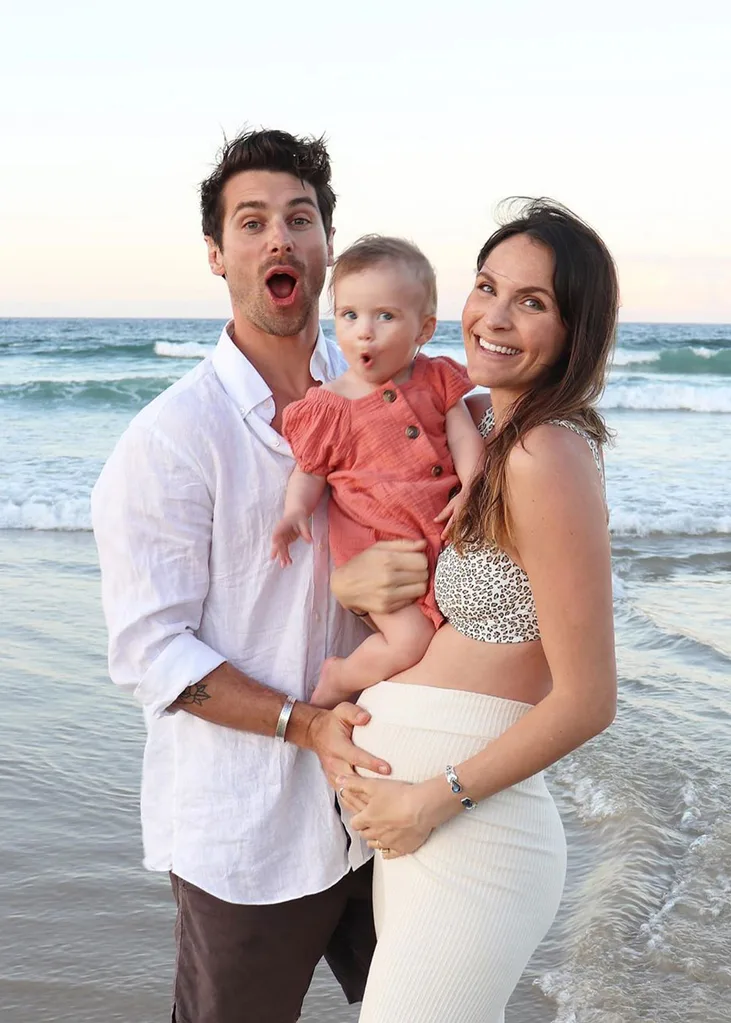 Matty J Laura Byrne baby 2