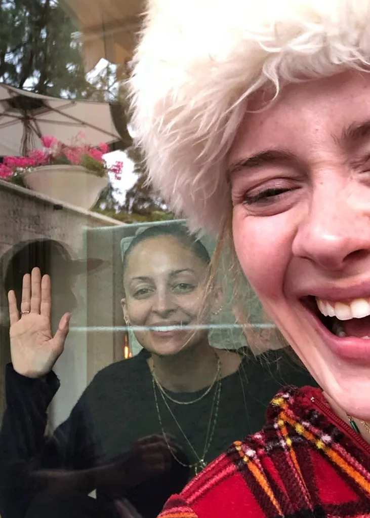 Adele and Nicole Richie