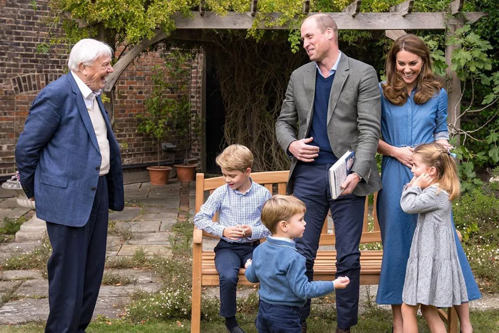 David Attenborough gift prince george