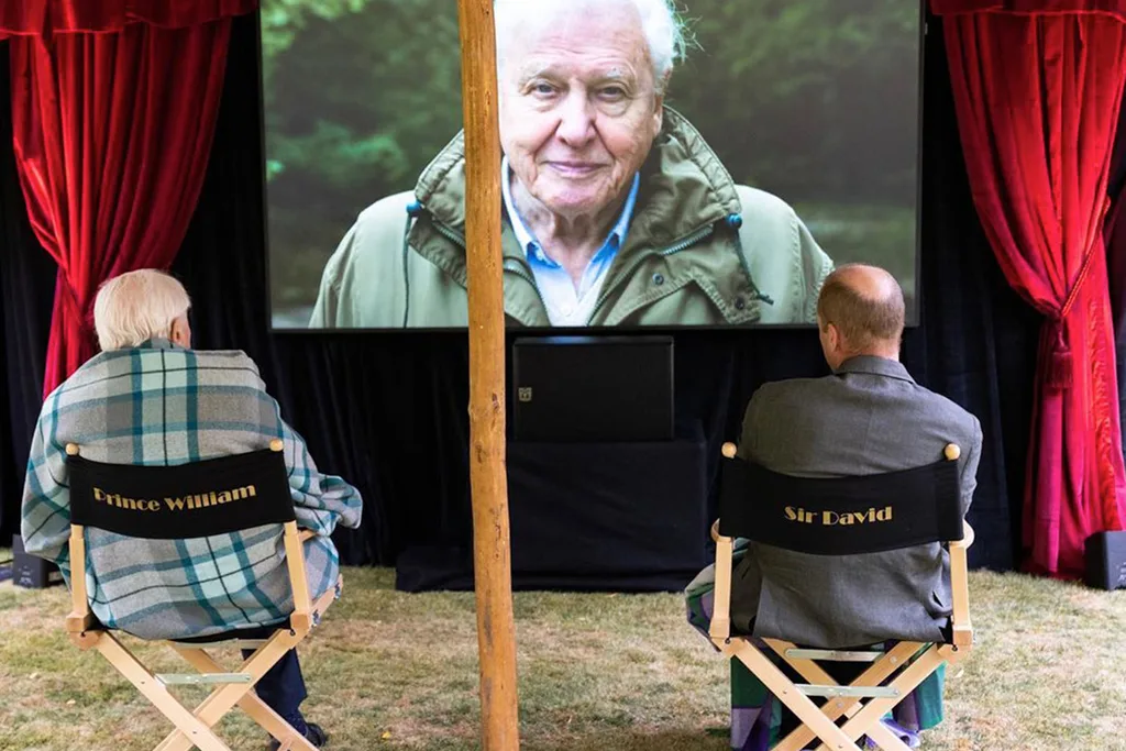 David Attenborough gift prince george