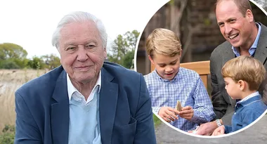 The touching story behind David Attenborough’s gift to Prince George!