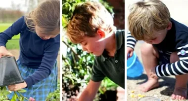William shares never-before-seen pics of the royal children
