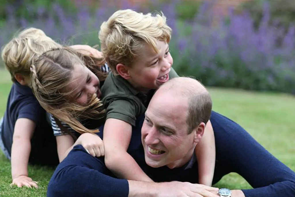 george and siblings