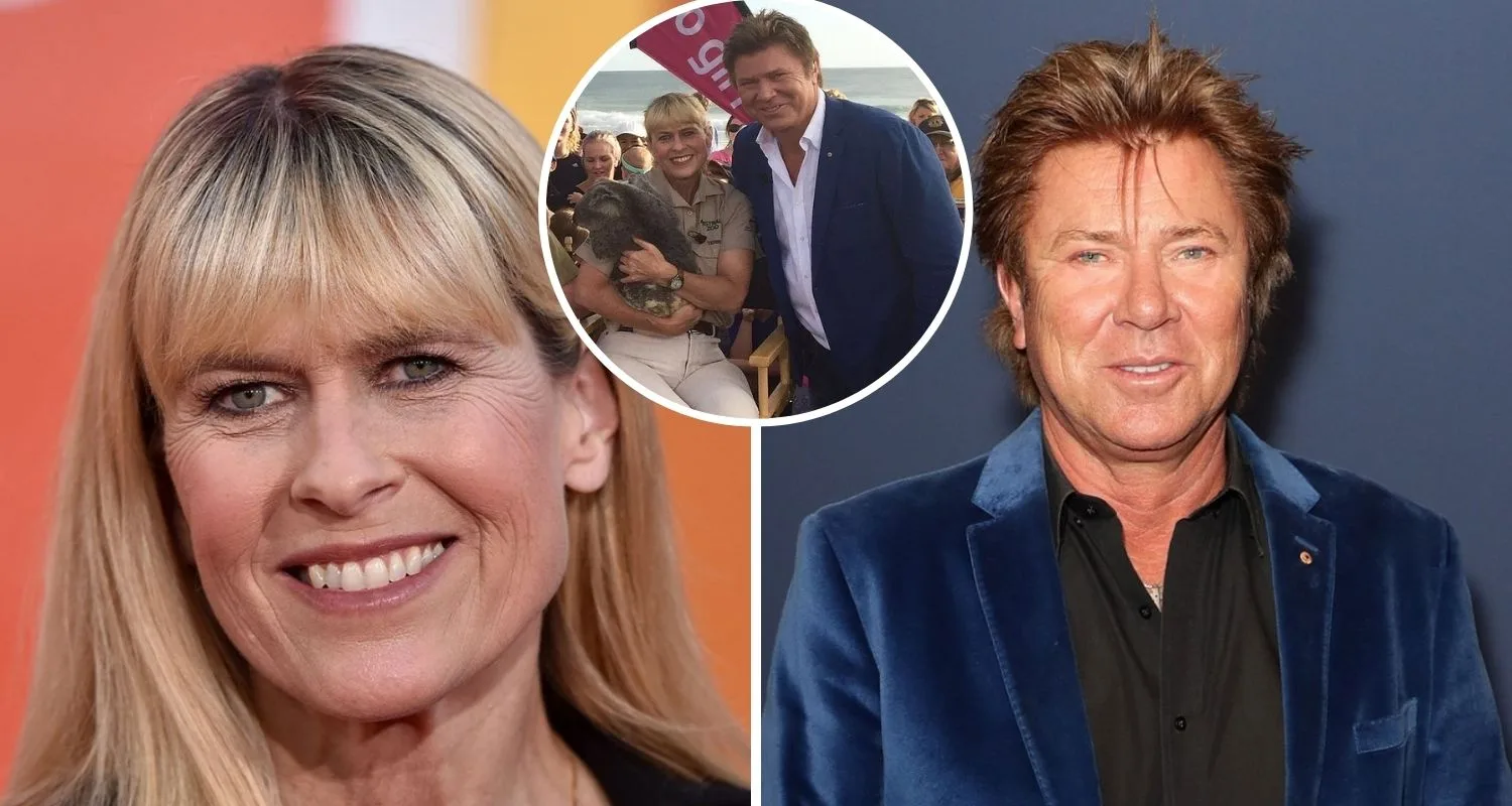 Terri Irwin and Dickie Wilkins go public!