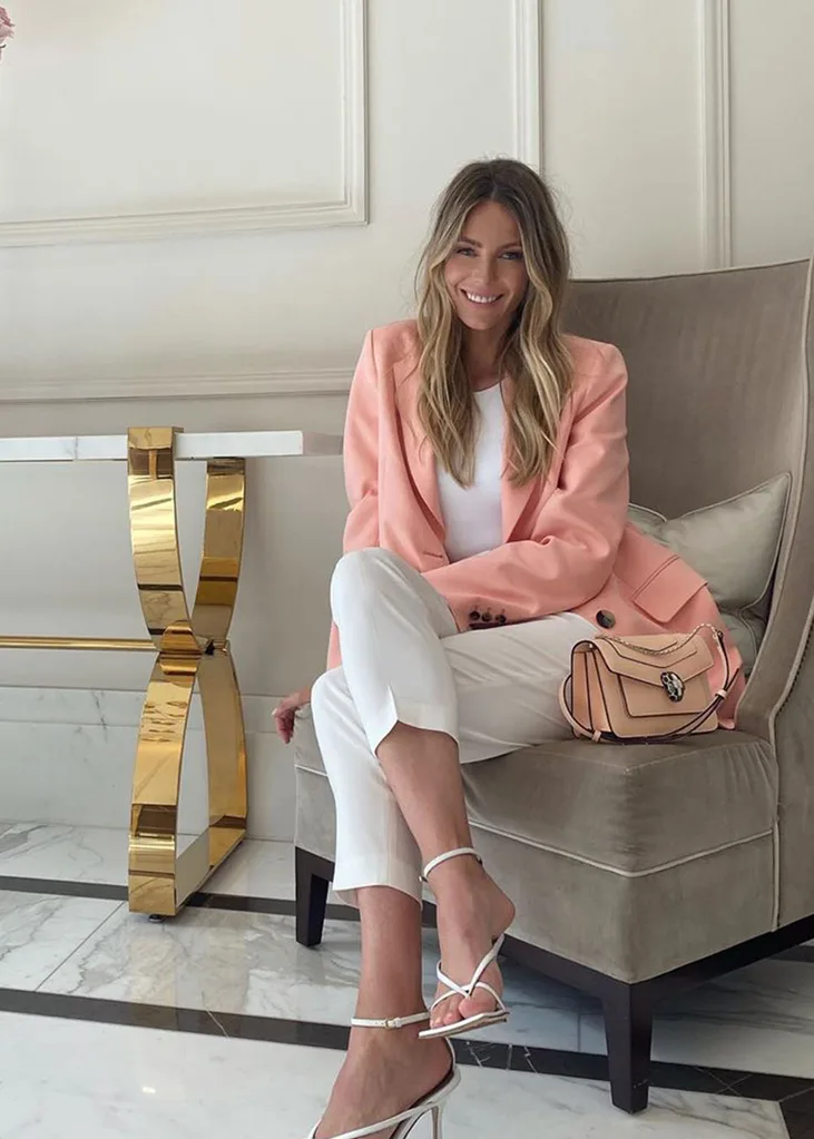 Jennifer Hawkins baby Frankie Violet