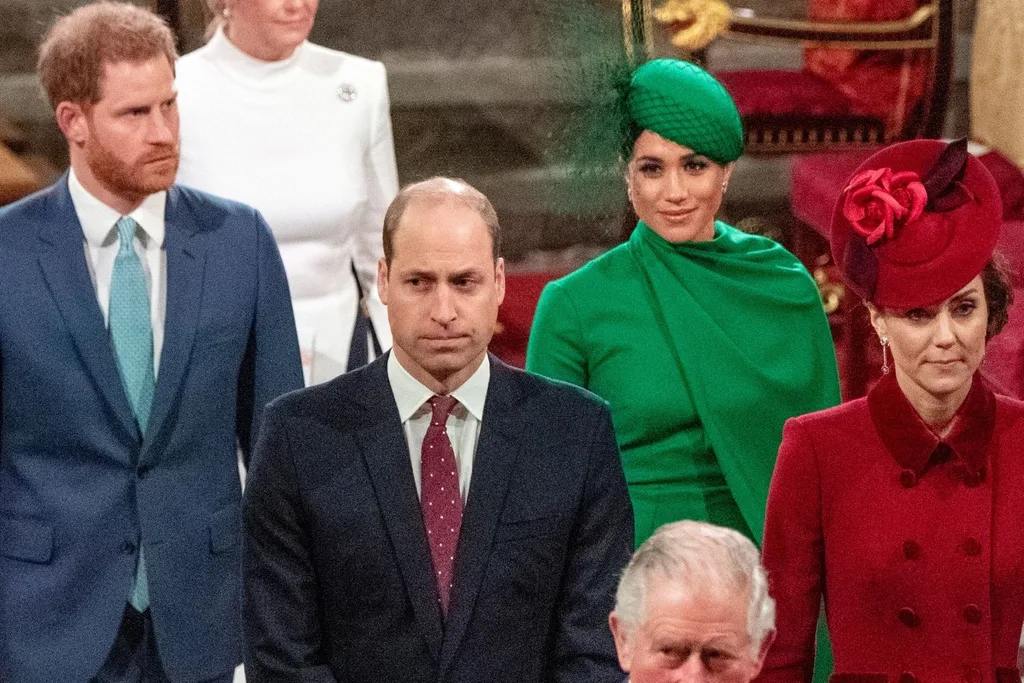 William, Harry, Kate and Meghan