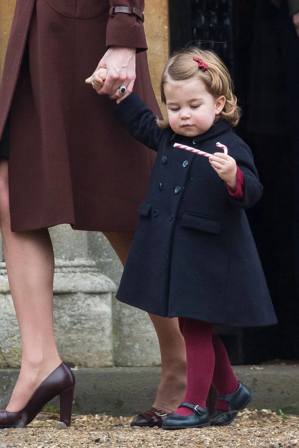 princess charlotte at church
