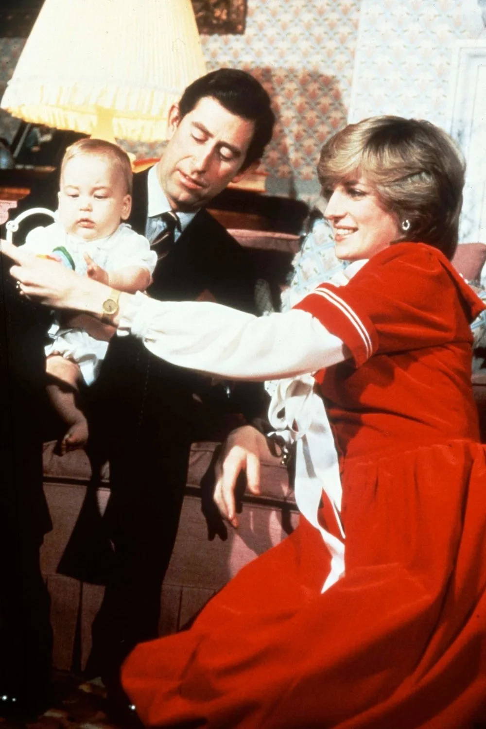 charles, diana and william