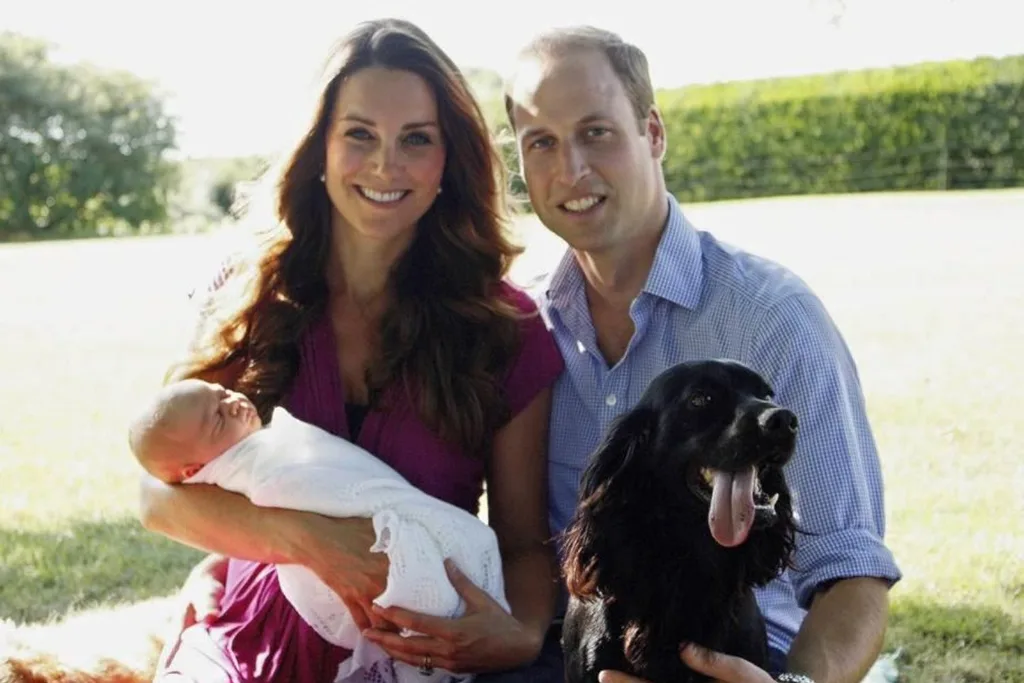 William, Kate, Lupo and George