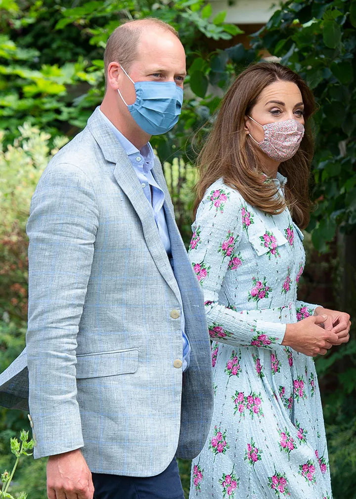 Prince William Kate Middleton train journey