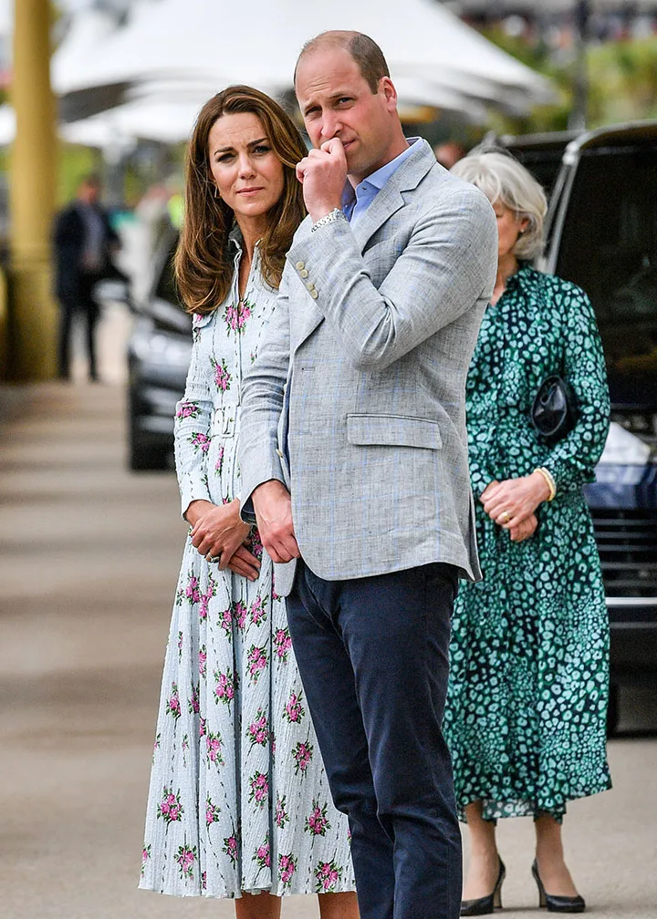 Prince William Kate Middleton train journey