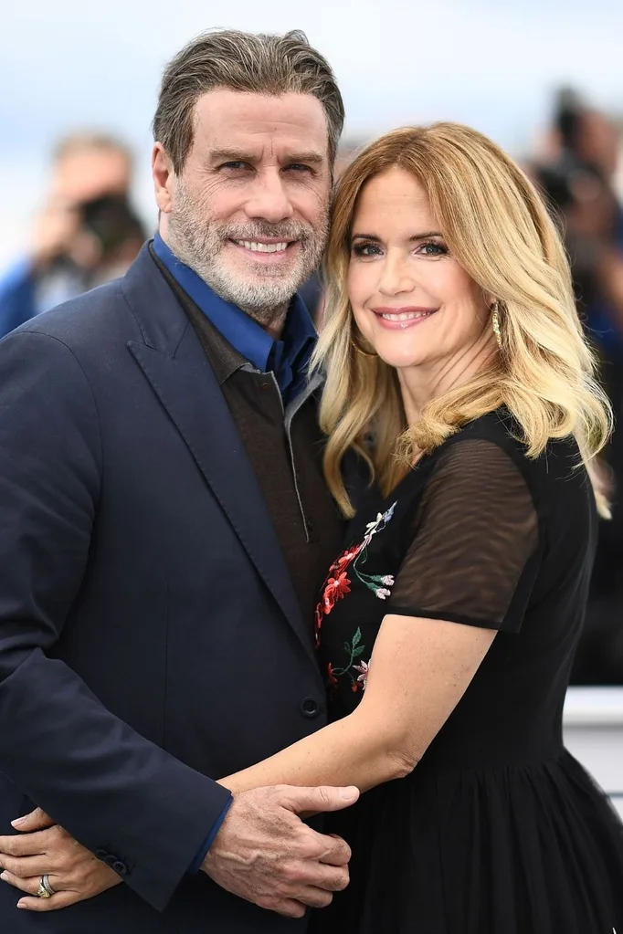 John Travolta and Kelly Preston