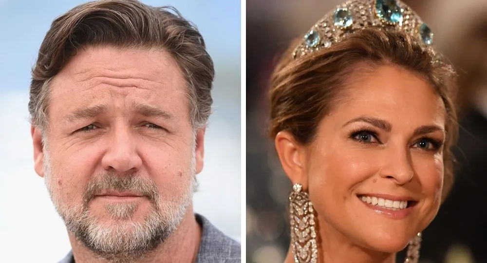 Russell Crowe and Princess Madeleine