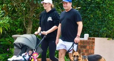 Karl Stefanovic and Jamine Yarbrough’s baby surprise: It’s a boy!