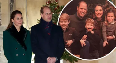 William and Kate’s LEAKED Christmas card is revealed!