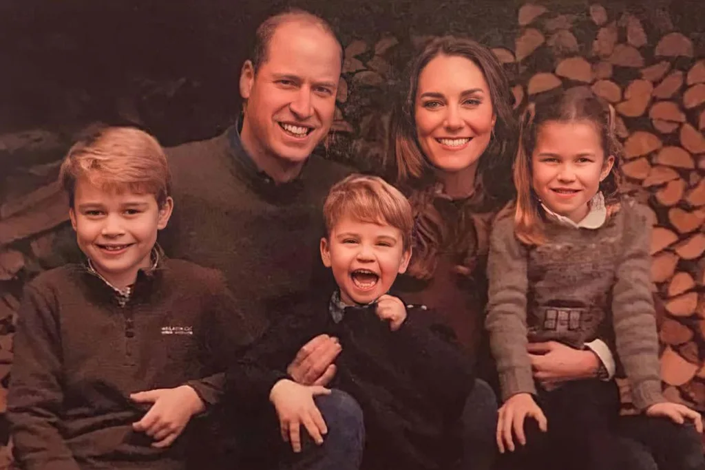 William and Kate Christmas card leaked