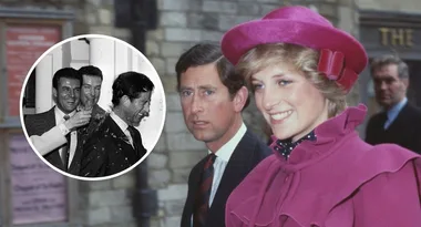 WATCH: Princess Diana breaking a glass bottle over Prince Charles’ head