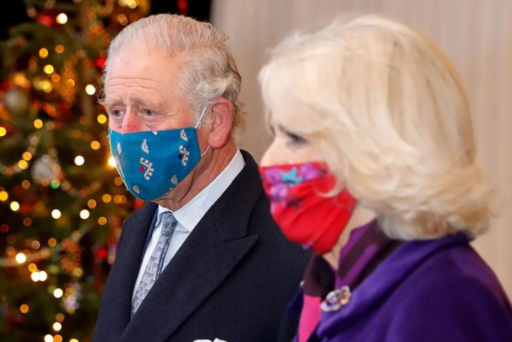 Charles and Camilla masks