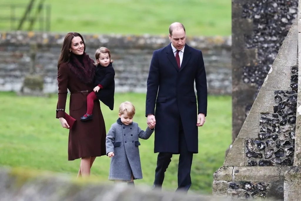 William, Kate and kids