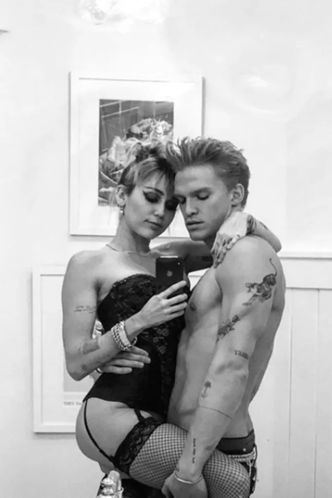 Miley Cyrus and Cody Simpson