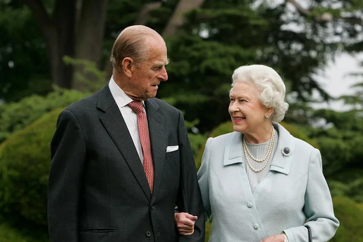 Prince Philip and the Queen