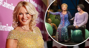 Kerri-Anne hospitalised following “nasty” fall in musical Pippin