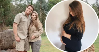 She’s here! Bindi Irwin gives birth to first child