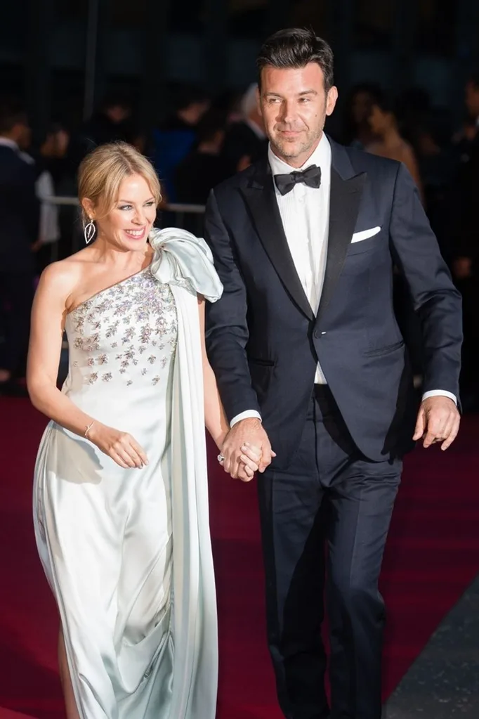 Kylie Minogue and Paul Solomons