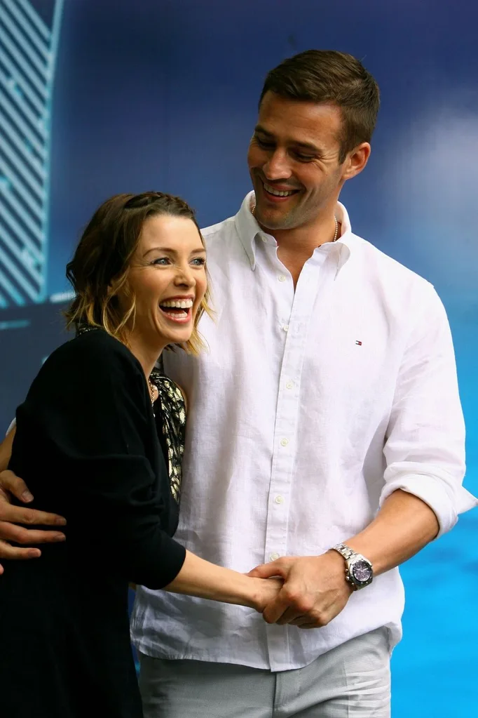 Dannii and Kris Smith