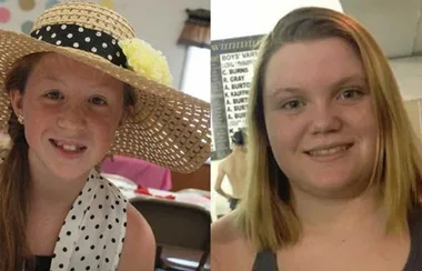 Chilling audio released of the man suspected of killing two teenage girls