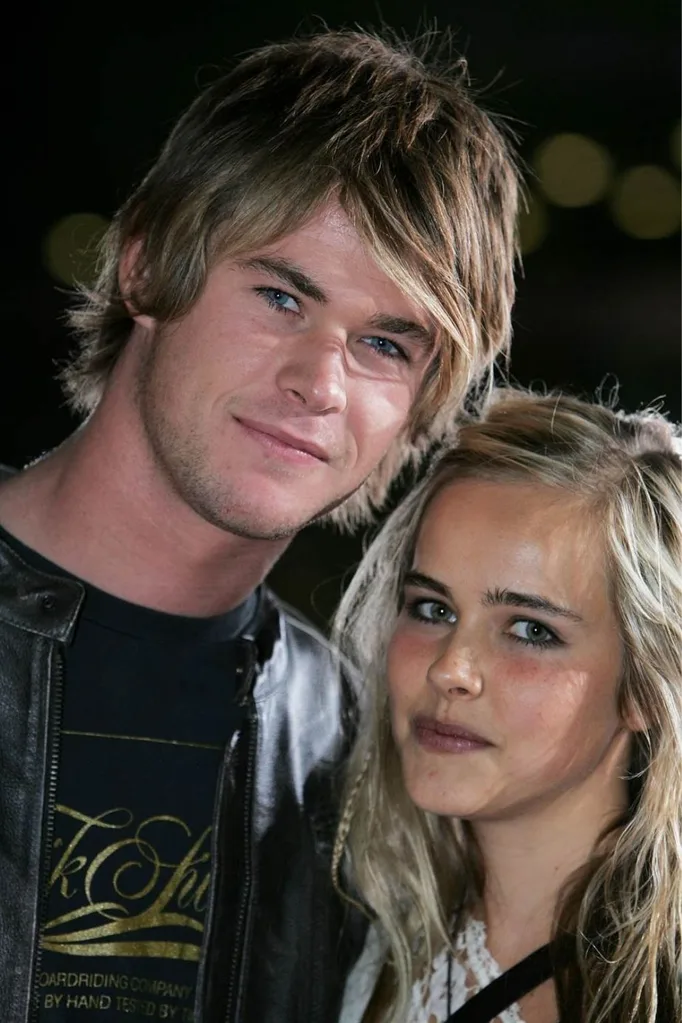 Chris Hemsworth and Isabel Lucas