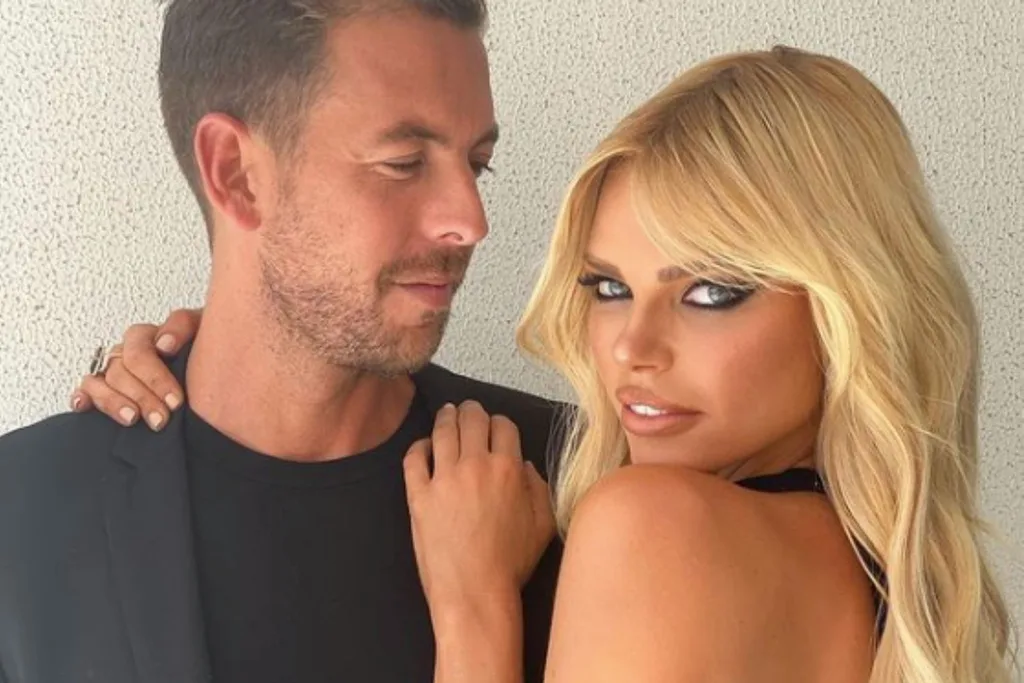 Sophie Monk and Joshua Gross