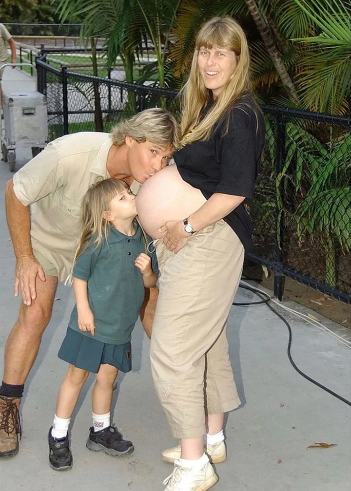 Steve Terri Bindi pregnancy photo