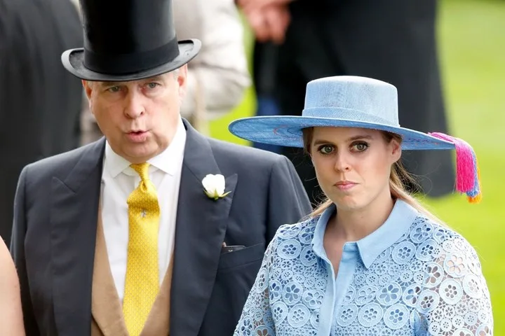 Prince Andrew and Princess Beatrice