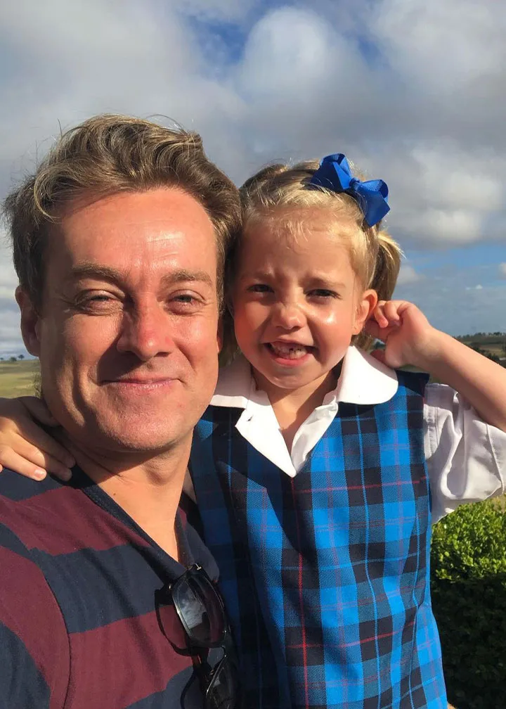 Grant Denyer family milestone