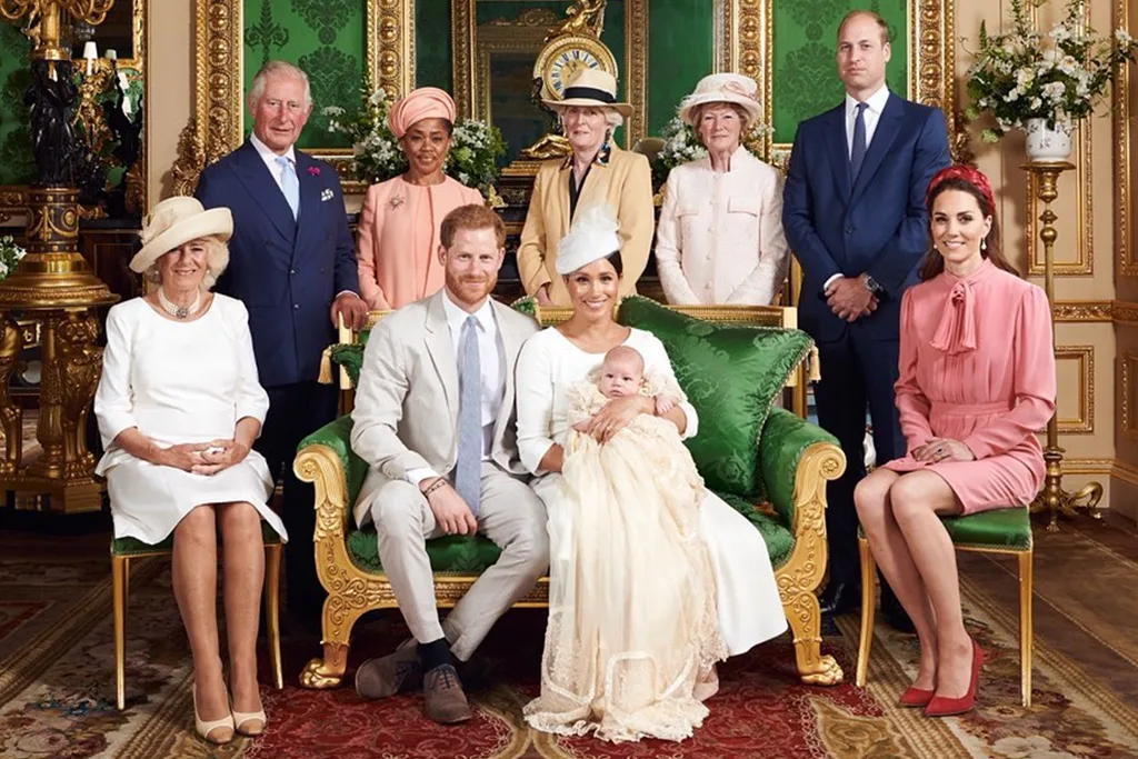Archie christening