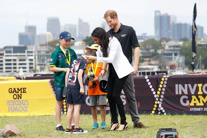 Invictus games Harry Meghan