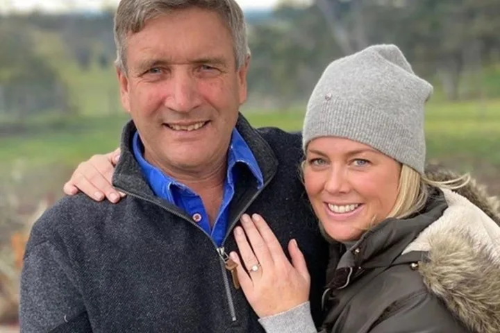 Sam Armytage Richard Lavender engaged