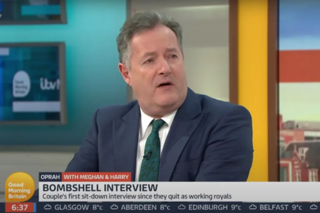 Piers Morgan Meghan Markle