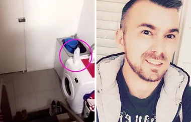 Spooked cop flees laundry convinced a poltergeist has invaded his home